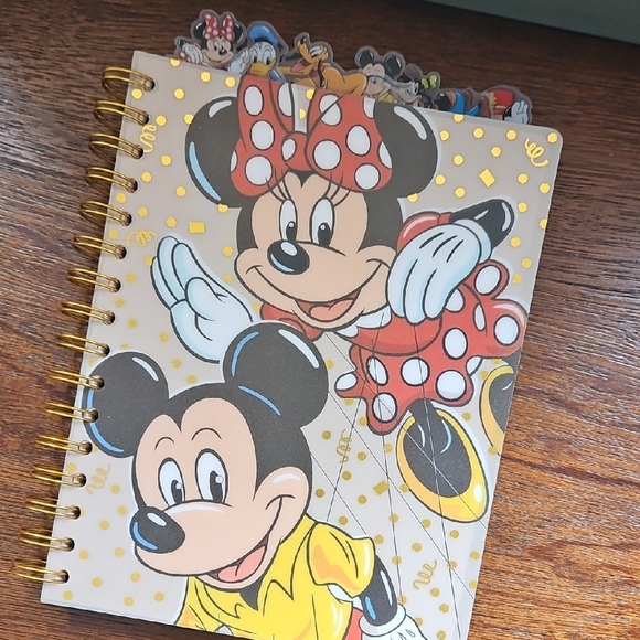 Mickey and Minnie Mouse Spiral Notebook - Picture 3 of 16